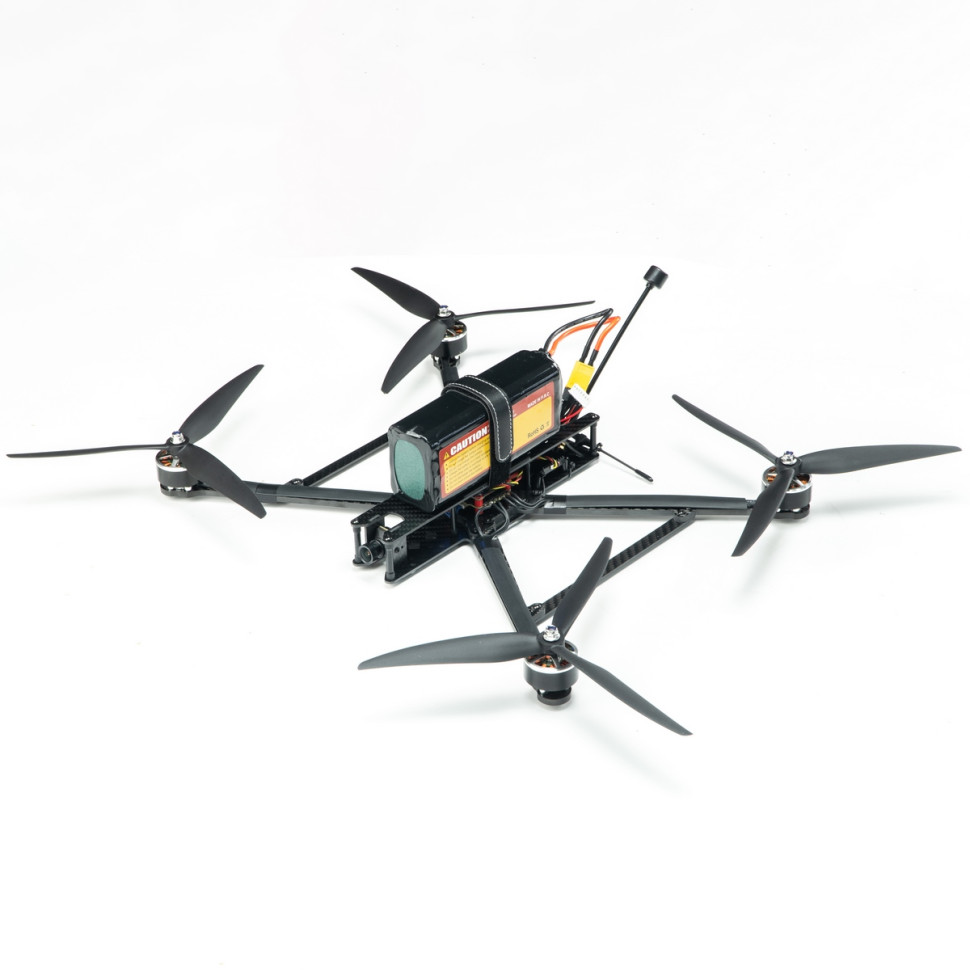 FPV Квадрокоптер FLH 10" дюймов 5.8G 2.5W ELRS 915MHz, с ночной камерой Foxeer Mini Cat 3