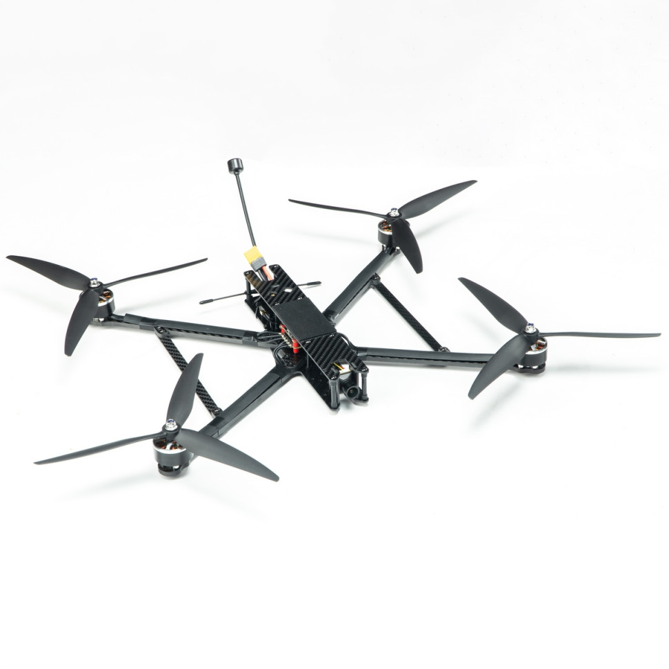 FPV Квадрокоптер FLH 10" дюймов 5.8G 2.5W ELRS 915MHz, с ночной камерой Foxeer Mini Cat 3