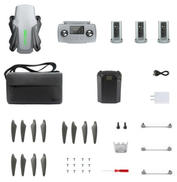Квадрокоптер Hubsan ZINO Mini Pro 64Gb (с тремя батареями)