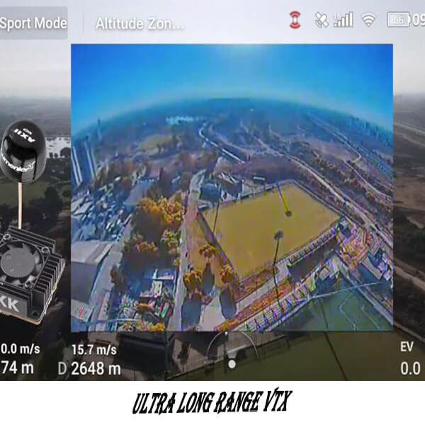 Видеопередатчик для FPV AKK Ultra Long Range 5.8G 3W VTX
