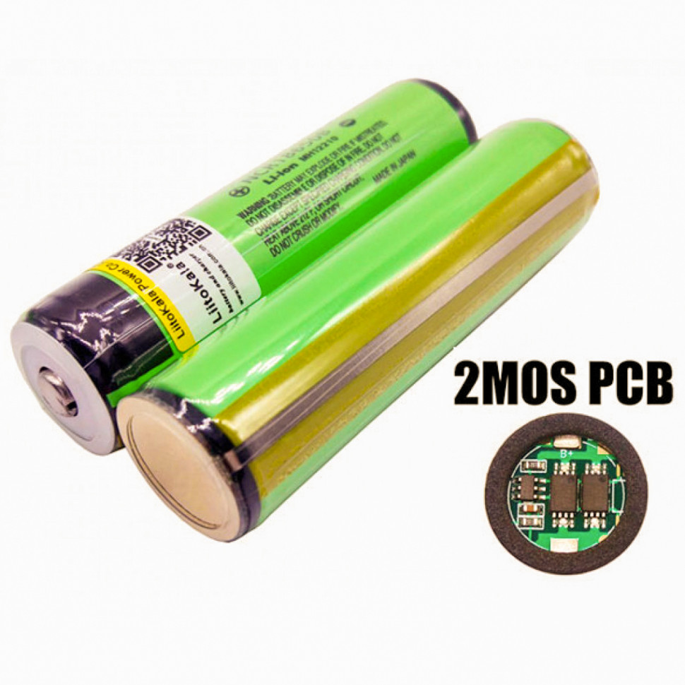 Аккумулятор Liitokala NCR18650B 34B-PCB 3400mAh
